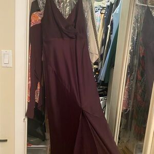 Long purple dress medium